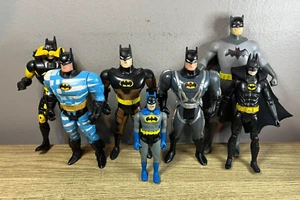 DC Comics Multiverse Batman Action Figure Lot x7 - Kenner - 90's Vintage Toys - Picture 1 of 5