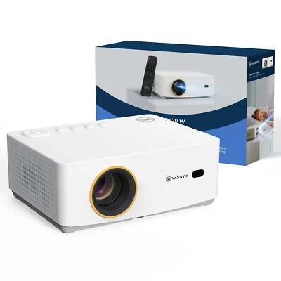 Vankyo 4K Mini Projector 1080P 5G WiFi Bluetooth Video Home Theater 250" Display - Image 1 of 4