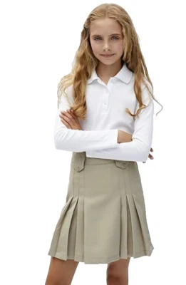 Новый с Ярлыками французский тост регулируемая талия G спереди плиссированные вкладки юбка размер 14 хаки новый - Изображение 1 из 4