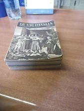 LE VIE D ITALIA RIVISTA MENSILE DEL TOURING ITALIANO 1948 LOTTO 10 RIVISTE