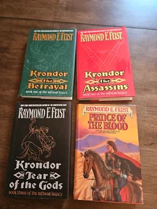The Riftwar Legacy complete series, 4 BOOK LOT, Raymond Feist HC First Editions - Picture 1 of 8