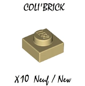 Lego 3024 - 10x Platte / Platte 1x1 - beige sand Haut / hellbraun - 30008 28554 NEU - Bild 1 von 1