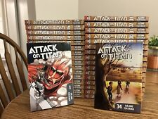 Attack on Titan Manga, ALL Volumes 1-34 English