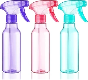 3 Pack Plastic Spray Bottles 8.8oz/260ml Empty Spray Bottle for Cleaning Mist/St - Picture 1 of 5