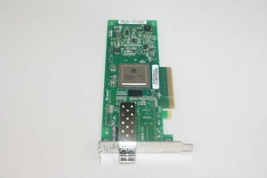 HP QLogic QLE2560-HP 8GB 1-Port Low Profile FC HBA 489190-001 AK344A w/ 1 SFP - Picture 1 of 4