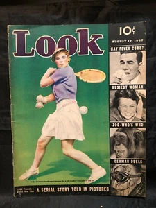VINTAGE LOOK MAGAZINE AUGUST 17, 1937 - Picture 1 of 1