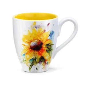 DEMDACO Big Sky Carvers Sunflower Mug, Multicolored - Picture 1 of 1