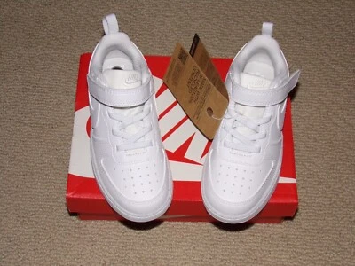 NUEVO EN CAJA NIÑOS NIKE COURT BOROUGH LOW RECRAFT TALLA 10C Foto 1 de 4