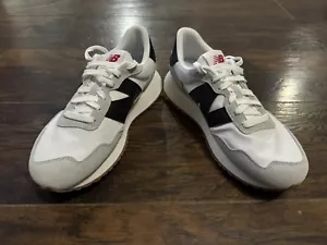 NEW BALANCE 237 scarpe casual retrò da uomo taglia US 9D bianco/grigio MS237CI - Foto 1 di 3
