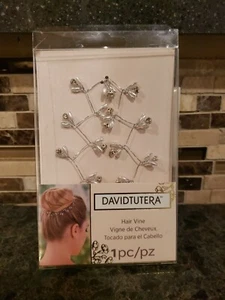Neu in Box - David Tutera Gold Haarranke mit Perlen und Strass - Bild 1 von 2