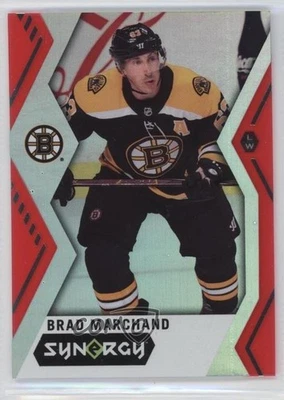 2017-18 Upper Deck Synergy Red Brad Marchand #6 - Image 1 of 2