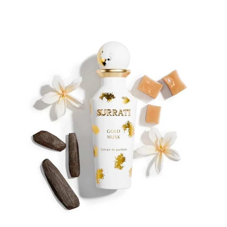 Gold Musk by Surrati 150ml Extrait – Luxurious Musk & Amber Fragrance Unisex
