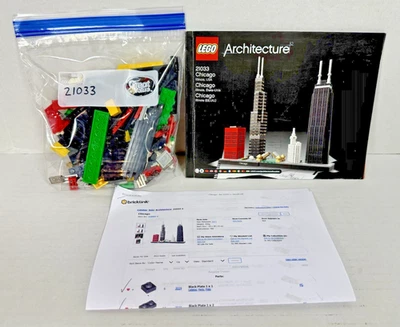 LEGO (21033) Architecture: Chicago 100% Complete w/ Instructions Retired - Image 1 of 4