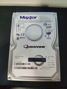 Maxtor DiamondMax 160GB IDE 3.5 Hard Disk Drive 6L160P0 6L160P0031L11 BAJ41G20 - Afbeelding 1 van 2