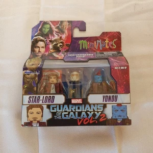 Marvel Minimates Guardianes de la Galaxia Vol. 2, Star-Lord, Yondu Nuevo - Imagen 1 de 2