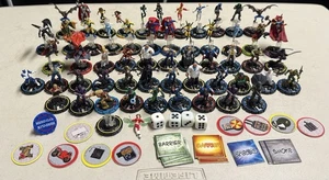 HeroClix Lot 50+ Figuren DC Marvel Thor Superman Pinguin Robin Hobgoblin + Extras - Bild 1 von 10