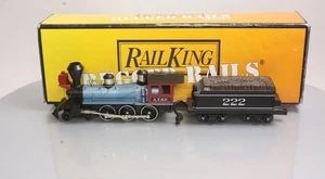 MTH 30-4157-1E 4-6-0 Ten Wheeler Dampfmaschine mit PS2 #222 EX/Box - Bild 1 von 12