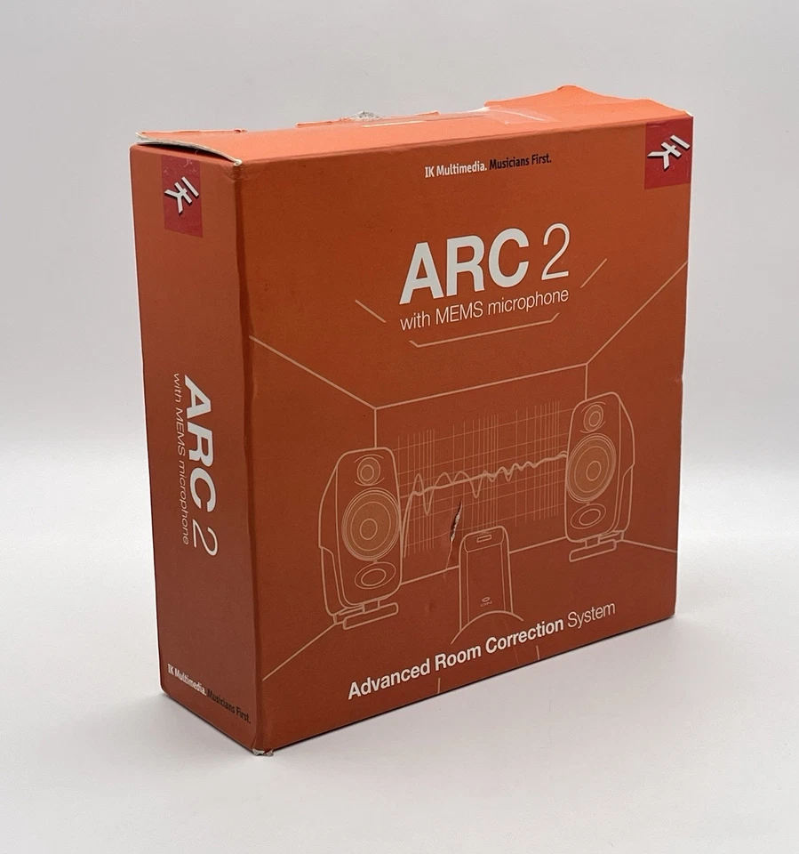 IK MultiMedia ARC 2 Advanced Room Acoustic Correction System W/ MEMS Microphone - Image 1 of 4