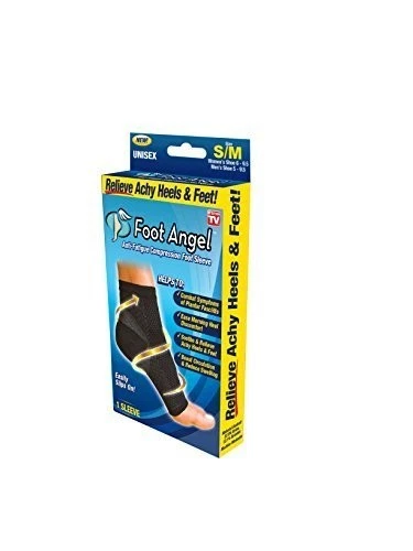 Anti-Fatigue Compression Foot Sleeve for Plantar Fasciitis Relief, Small/Medium - Image 1 of 1
