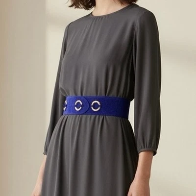 Cinturón Cintura Vintage Gamuza Púrpura Pequeño Hecho en Canadá Declaración Años 80’s Maximalista  Foto 1 de 4