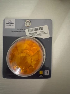 United Pacific 39782 Amber LED Dual Function Watermelon Truck Cab Light New - Picture 1 of 4