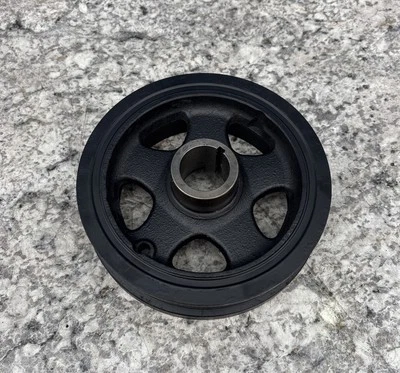 Porsche Cayenne S 2003-2006 4,5 L equilibrador armónico cigüeñal polea rueda fabricante de equipos originales Foto 1 de 4