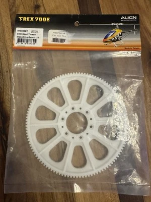 Engranaje de controlador principal con rosca inclinada CNC ALIGN TREX 700E/112T Foto 1 de 3