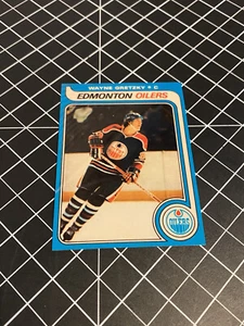 Wayne Gretzky Topps  Rookie card Decal Sticker  Man Cave Display - Picture 1 of 3
