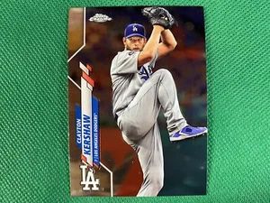 2020 Topps Chrome #122 Clayton Kershaw Los Angeles Dodgers - Picture 1 of 1