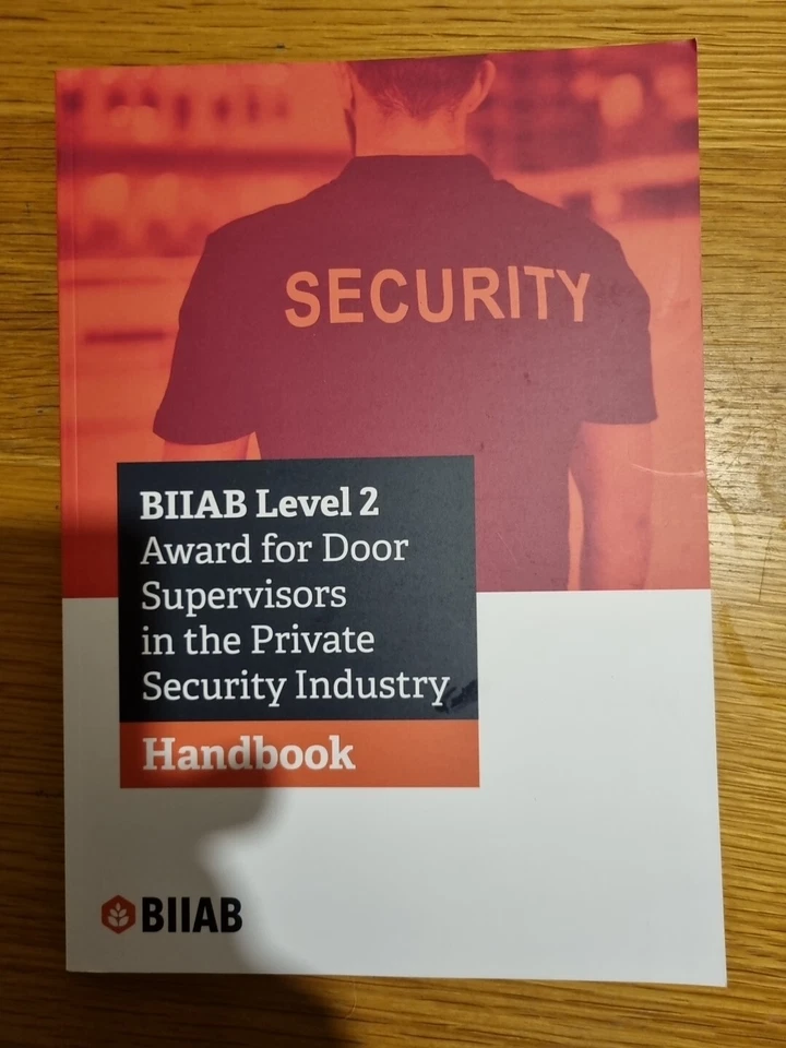 Working As A Door Supervisor Course Book - Security SIA - Image 1 of 2
