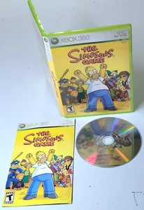 NEAR MINT The Simpsons Spiel Xbox 360 CIB Disc in Hülle komplett mit Handbuch CIB - Bild 1 von 5