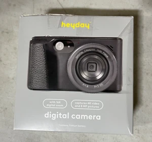 heyday 8MP 4K Digital Camera automatic focus 16x zoom 6k x 4k resolution - Picture 1 of 4