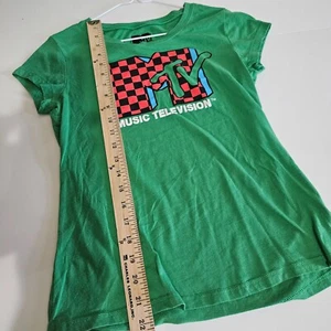 Klassisches grünes MTV Logo Spring Break 87' Large Kinder T-Shirt - Bild 1 von 4