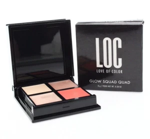 LOC Love of Color Glow Squad Quad - Lips, Cheeks, and Eyes - .28 oz - New in Box - Picture 1 of 2