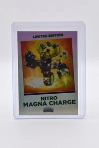 TARJETA COLECCIONABLE Skylanders Swap Force EDICIÓN LIMITADA NITRO MAGNA CHARGE TOTALMENTE NUEVA - Imagen 1 de 3