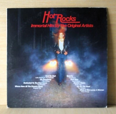 1980 Pickwick HOT ROCKS compilation vinyl IMMORTAL HITS super clean LP ex - Image 1 of 4