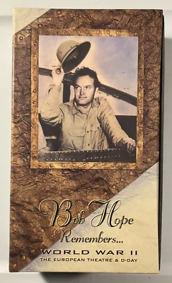 Bob Hope Remembers World War II European Theatre 1994 VHS & Cassette Box Set EX! - Image 1 of 4