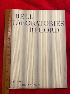 Bell Laboratories Record, Mai 1943, Vol. XXI, Nr. 9 - Bild 1 von 2