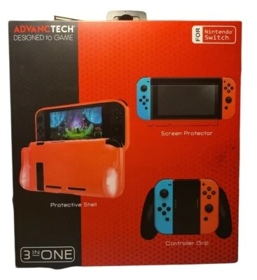 NINTENDO SWITCH Controller Grip 3 In One- Advanctech - Image 1 of 2