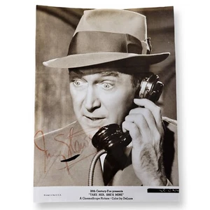 James Stewart Signed Autographed 7x10" Movie Photo - Take Her, She's Mine  - Picture 1 of 5