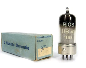 UB41 RIOS NOS GERMANY Tube Lampe Röhre Valvula Valvola 진공관 真空管 Valve 电子管 - Picture 1 of 1