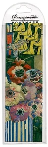 Vintage Bookmark Charles Rennie Mackintosh Anemones - Picture 1 of 2