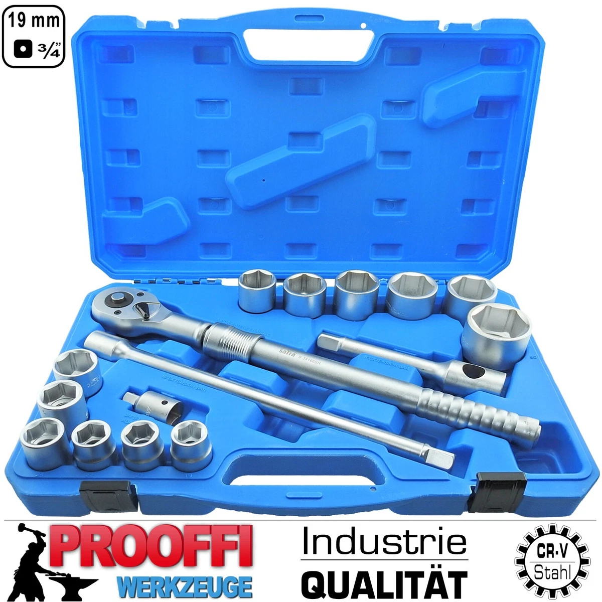 Hilka Tools Stecknüsse 1/2 Zoll – Robuste Hebeleinsätze Für Werkstatt & Heimgebrauch