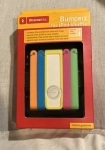 XtremeMac Bumperz Maske für iPod Shuffle Mac/PC 5er-Pack Silikon Schutz * NEU - Bild 1 von 5