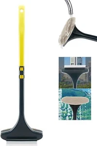 Window Grille Cleaning Brush,2-in-1 Window Wiper Cleaner Device with Brush Head  - Picture 1 of 15