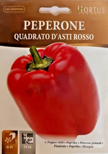 PIMIENTO ROJO CUADRADO D'ASTI en bolsa termosellada - Imagen 1 de 1