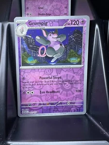 Grumpig 091/197 Sv03: Obsidian Flames Reverse Holo - Picture 1 of 1