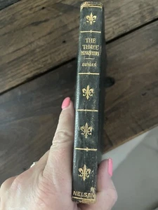 Antique The Three Musketeers Book Thomas Nelson & Sons NEW CENTURY LIBRARY - Picture 1 of 9