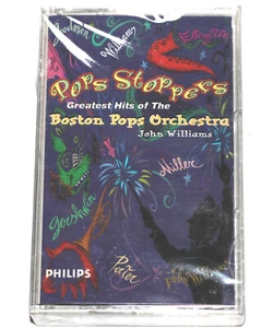 Pops Stoppers Greatest Hits Boston Pops Orchestra (Cassette 1995) NEW SEALED - Picture 1 of 4
