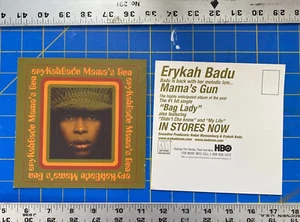 ERYKAH BADU MAMA'S GUN outkast andre 3000 PROMO POSTKARTE CD LP - Bild 1 von 2